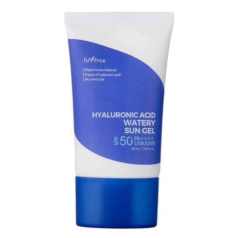 Isntree Hyaluronic Acid Watery Sun Gel SPF 50+ PA++++ โ K-beauty sunscreen