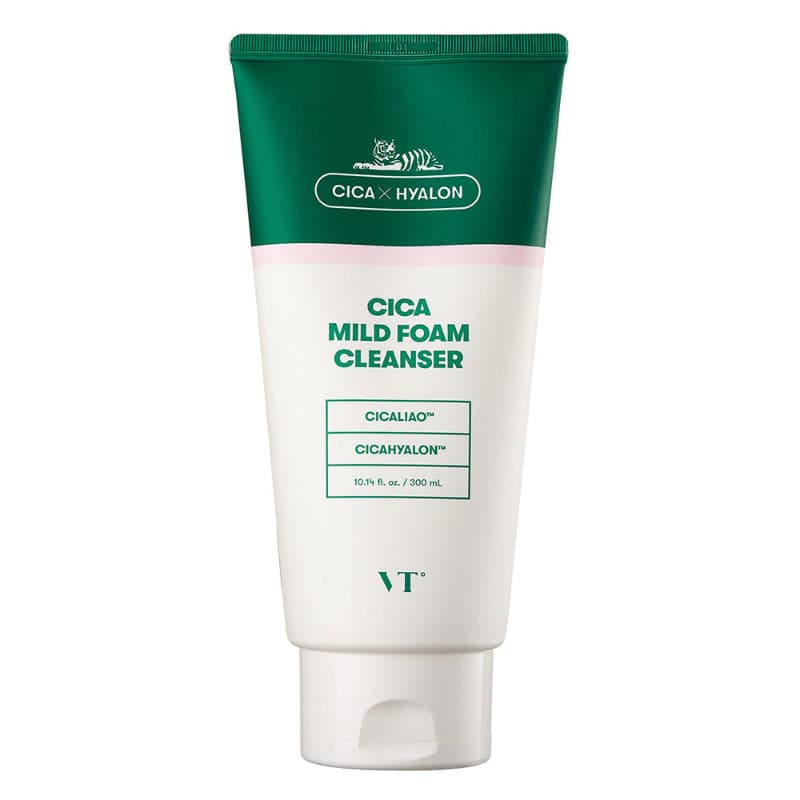 VT Cosmetics CICA Mild Foam Cleanser โ K-beauty cleanser